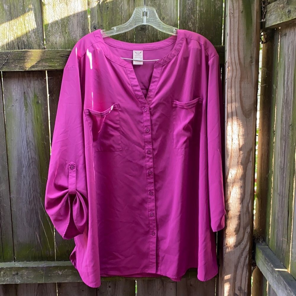 Faded Glory button Down shirt sz. 4X